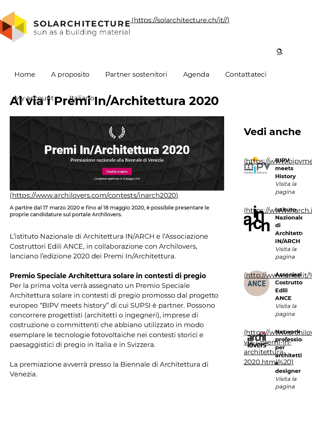 You are currently viewing SolarArchitecture – Premio speciale (en)