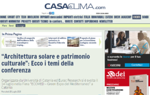 Scopri di più sull'articolo Casaeclima.com – Conferenza a Ecomed