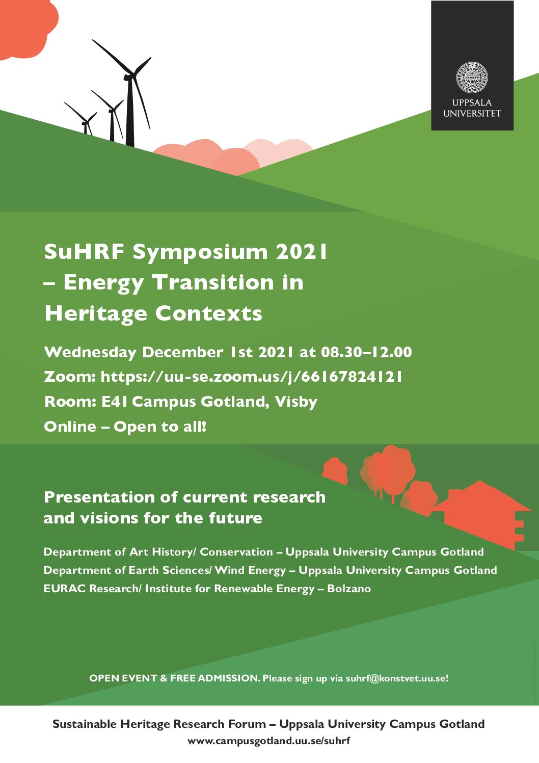 Al momento stai visualizzando SuHRF Symposium 2021 con Uppsala University