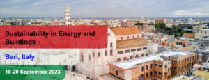 Read more about the article I ricercatori del progetto “BIPV meets history” parteciperanno al Seminario SEB-23 sulla Sostenibilità nell’Energia e nelle Costruzioni